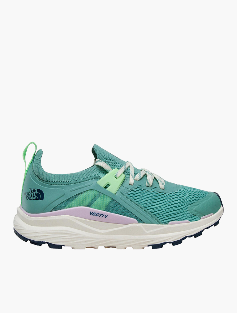 Shop The North Face Wasabi & Lavender Fog Vectiv Hypnum Hiking Shoes